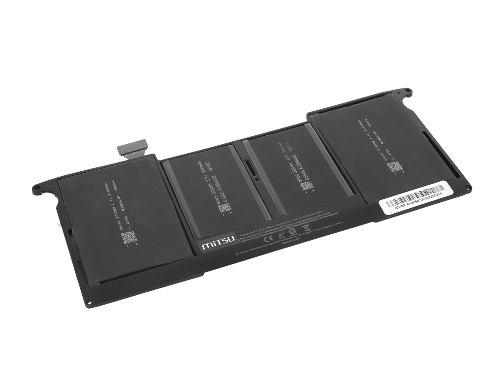 Bateria do laptopa Apple MacBook Air 11 A1465  7.3 V  5200 mAh