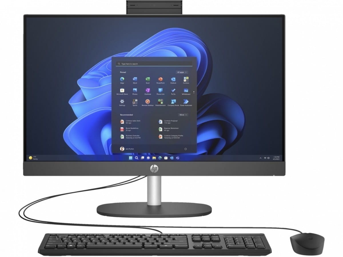 Komputer All-in-One HP ProOne 240 G10  23,8" FullHD  Core i5 1335U 8GB 256GB SSD MS Windows 11 Professional