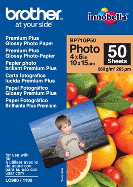 Papier Brother 10x15 260g Glossy Photo  50 szt.
