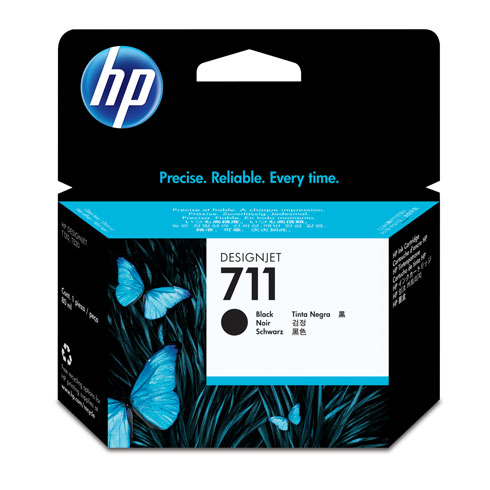 Tusz HP 711  CZ133A  Black 80ml