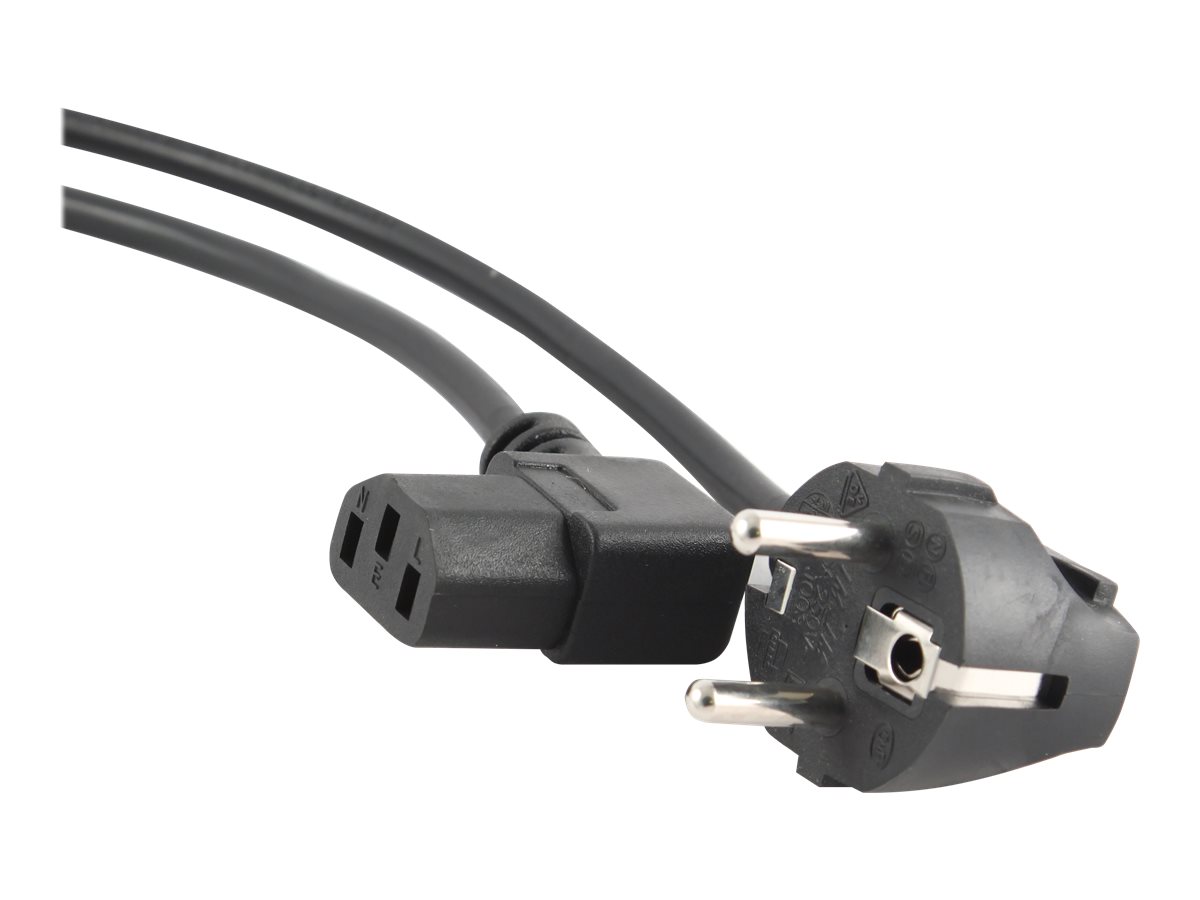 Kabel zasilający do komputera  1.8 m  Kątowy  VDE  Gembird