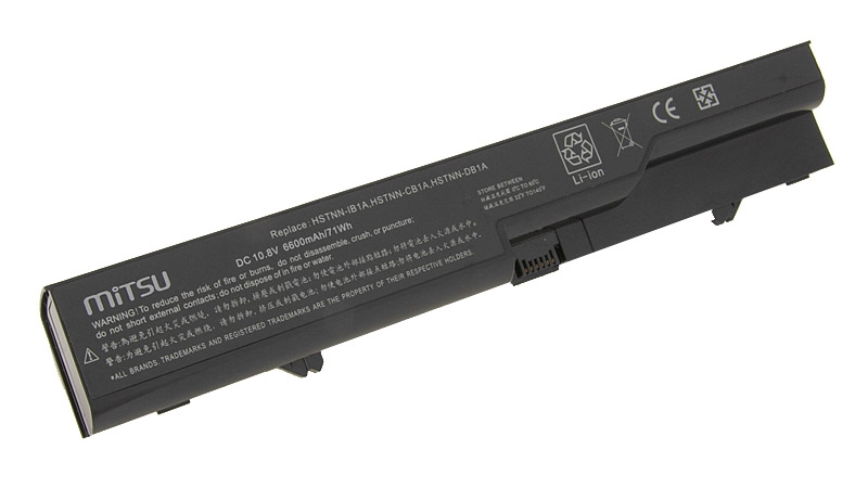 Bateria do laptopa HP ProBook 4320s; 4420s; 4520s  10.8 V  6600mAh