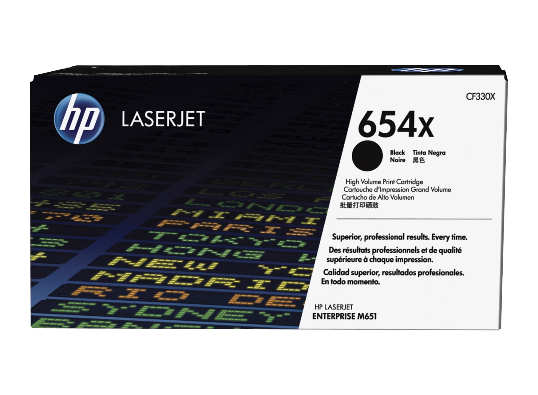 Toner HP 654X  CF330X  Black  20500 str.