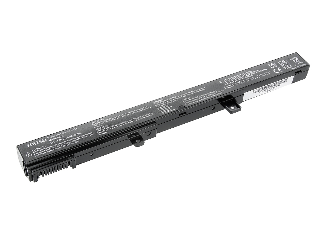 Bateria do laptopa Asus X451; X551  14.4 V  2200mAh