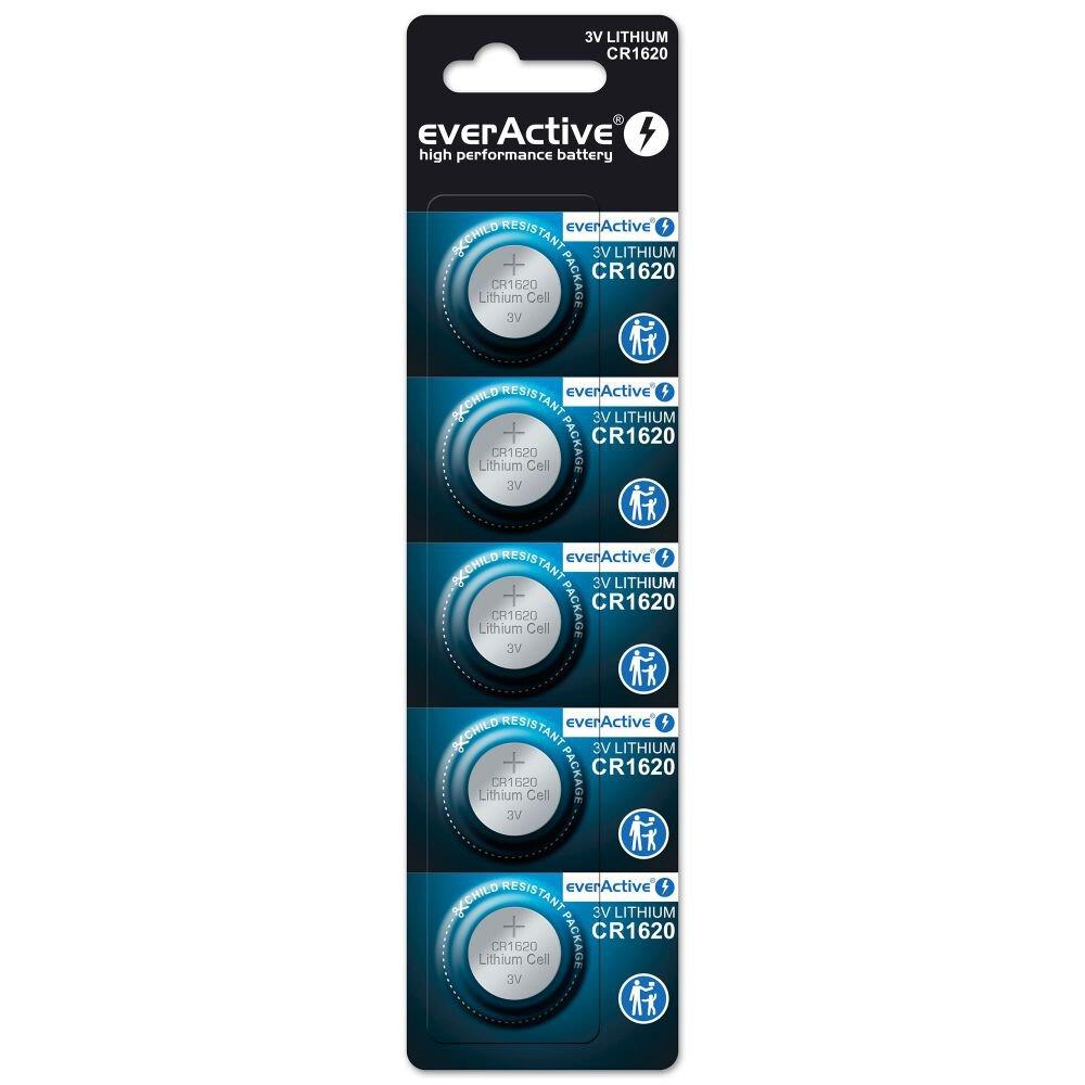 Bateria CR1620  5 szt.  everActive