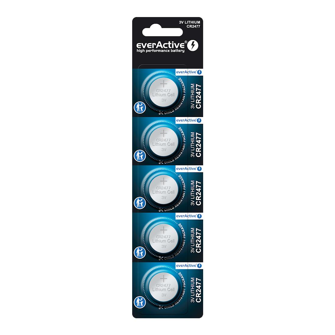 Bateria CR2477  5 szt.  everActive
