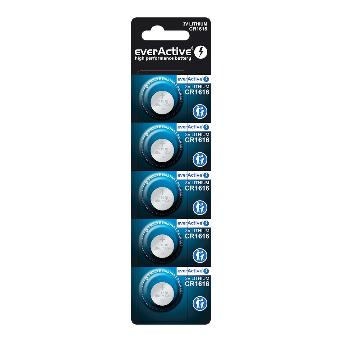 Bateria CR1616  5 szt.  everActive