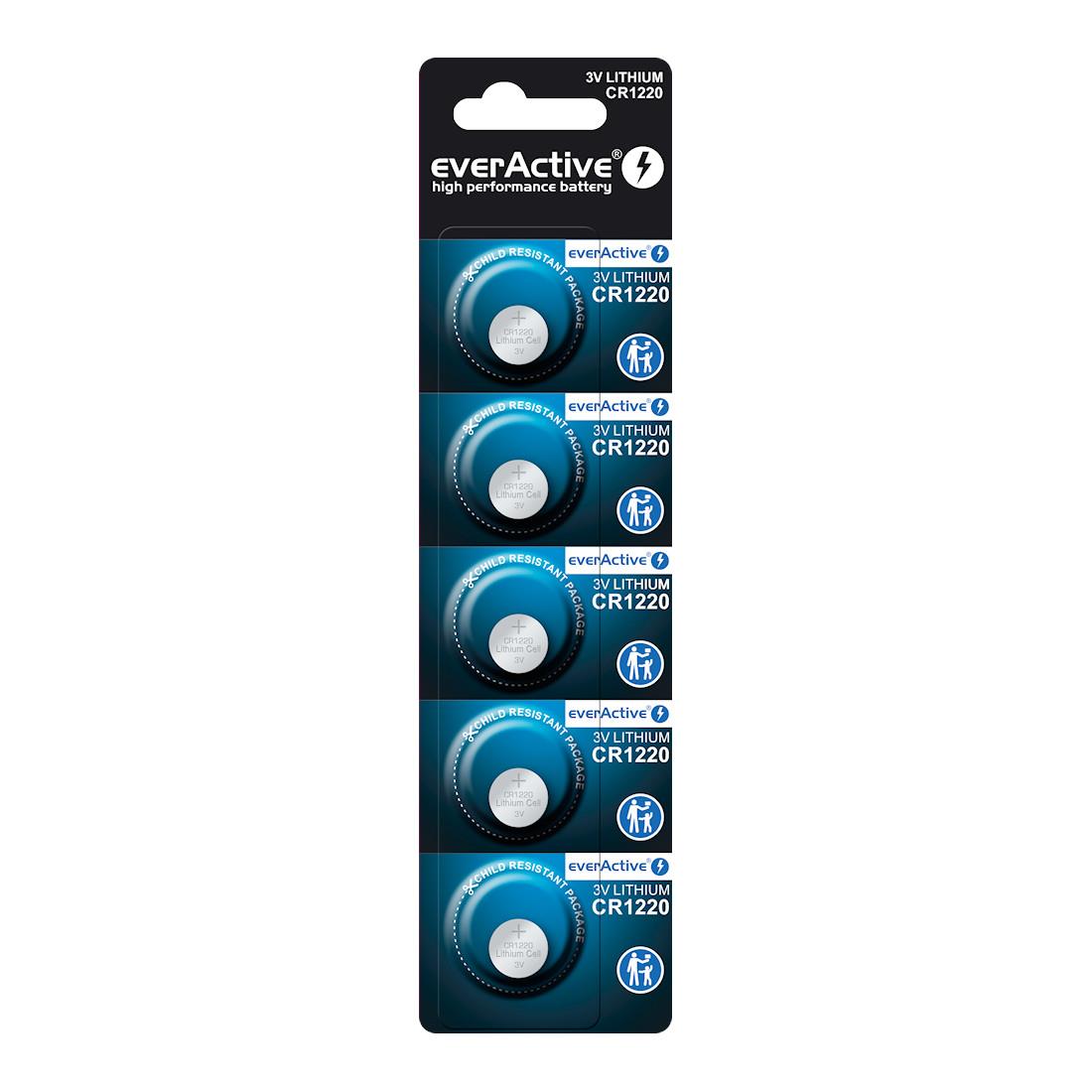 Bateria CR1220  5 szt.  everActive