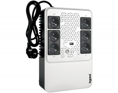 Zasilacz awaryjny UPS - Legrand Keor Multiplug 600 AVR 4+2 FR - obrazek 2