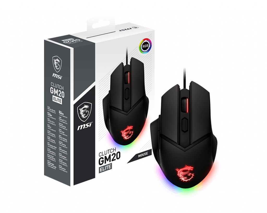 Mysz MSI Clutch GM20 Elite - obrazek 2