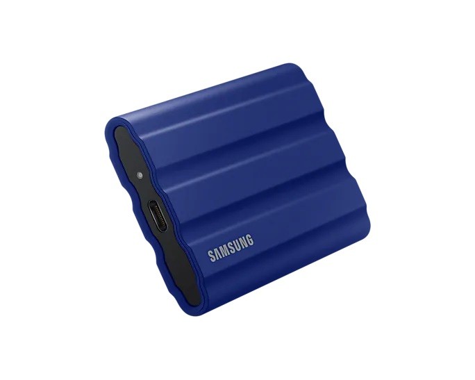 SSD USB 3.2 Type-C USB A  2TB  Samsung T7 Shield  Niebieski - obrazek 4