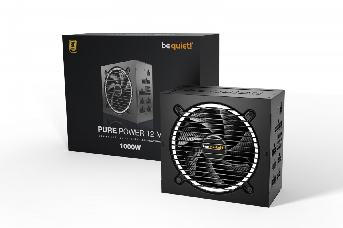 Zasilacz ATX  1000W  be quiet!  Pure Power 12 M  80 Plus Gold - obrazek 2