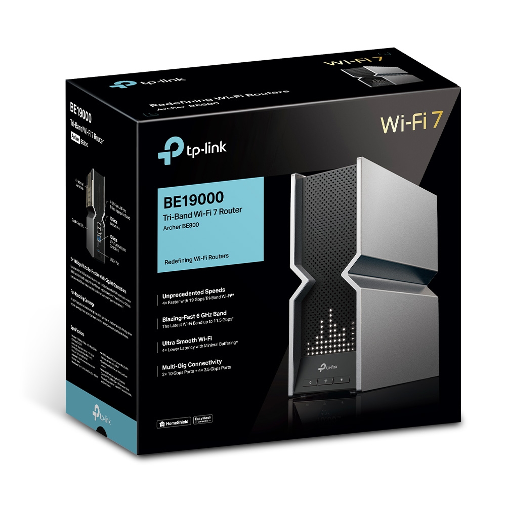Router Wi-Fi 7  BE19000  TP-Link Archer BE800 - obrazek 5
