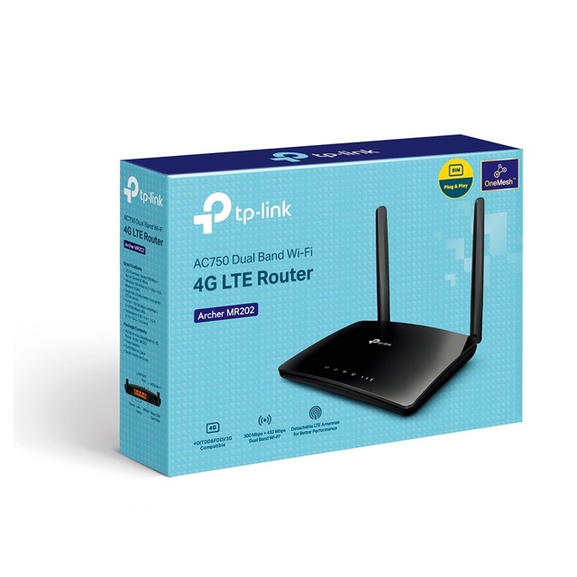 Router 4G LTE Dual-Band Wireless   AC750  TP-Link Wi-Fi + Modem LTE Archer MR202 - obrazek 5