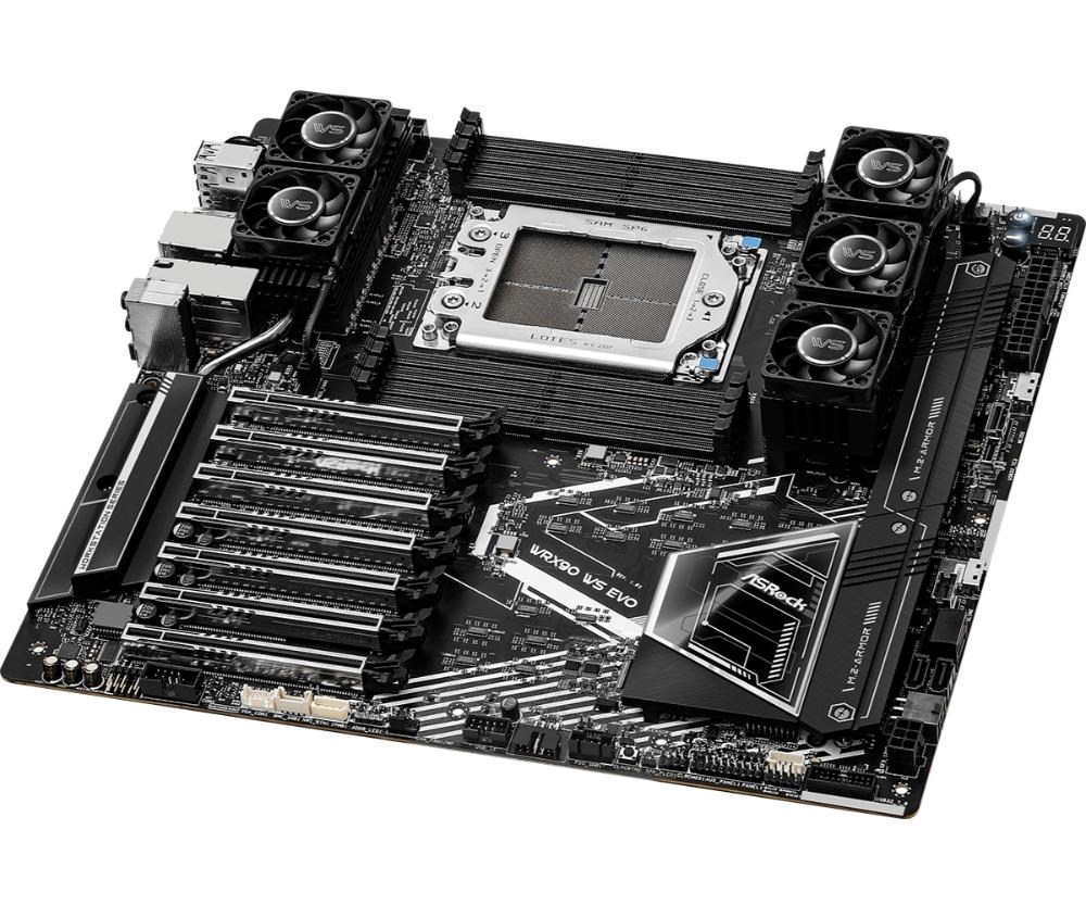 Płyta Socket WRX90  ASRock WRX90 WS EVO - obrazek 3