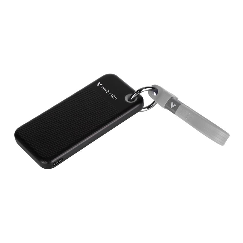 SSD USB 3.2 Type-C  2TB  Verbatim Pocket  Czarno-szary - obrazek 2