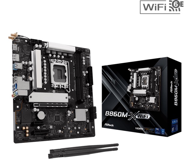 Płyta Socket LGA1851  ASRock B860M-X WIFI