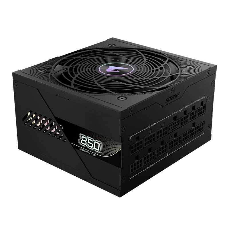 Zasilacz ATX   850W  Gigabyte Aorus Elite  Modularny  80 Plus Platinum