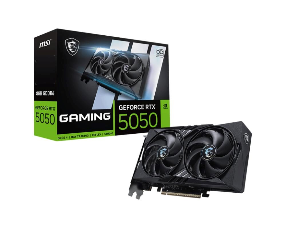 GeForce RTX 5050  8GB  MSI Gaming OC
