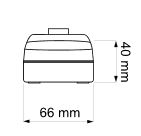 Listwa zasilająca LESTAR LV-530W 5W  5 gniazd  2.5 m  szara - obrazek 3