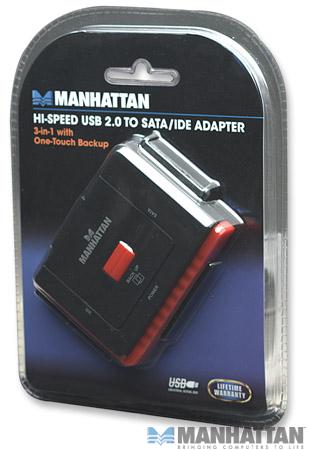 Adapter USB 2.0 na HDD/SSD  IDE/SATA  Manhattan - obrazek 4