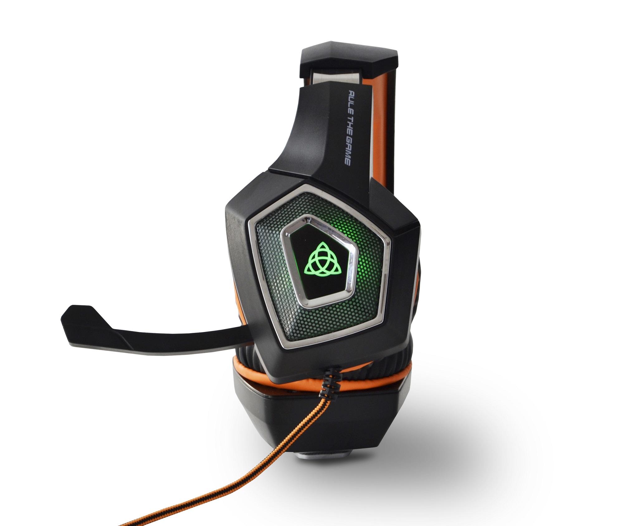 Słuchawki HIRO BRAGI 2.1, podświetlenie RGB - obrazek 3