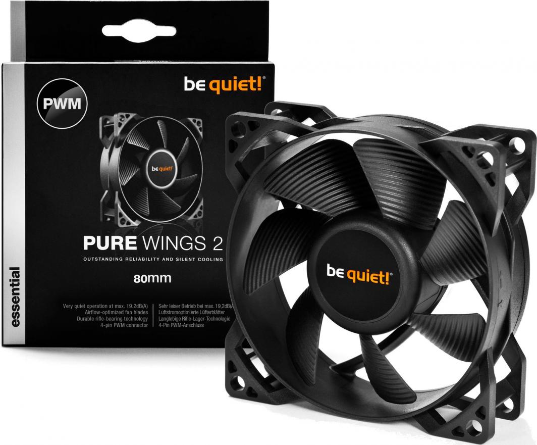 Wentylator 80 mm Be quiet! Pure Wings 2 PWM - obrazek 3