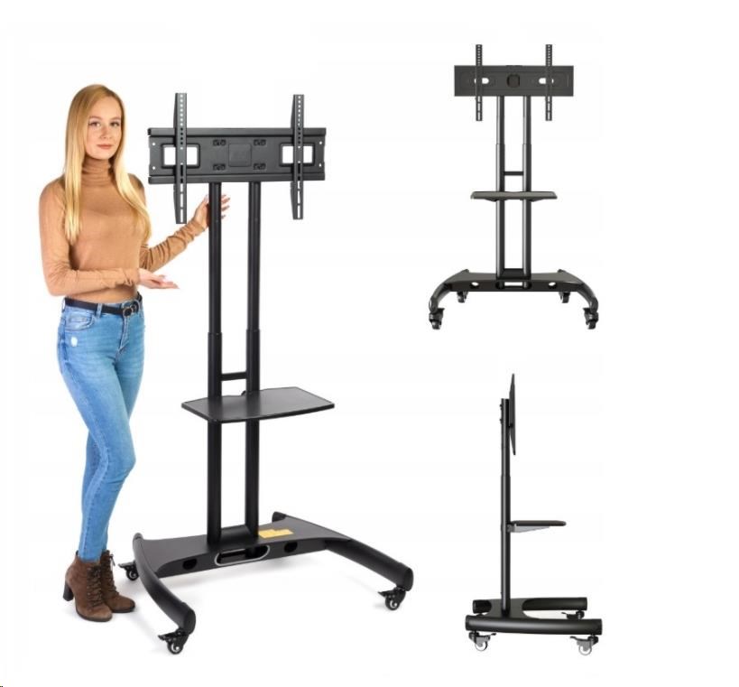 Stojak mobilny do TV 32"- 65" 45,5 kg Fiber Mount - obrazek 2