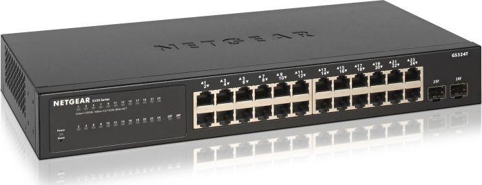 Switch Netgear GS324T Smart Managed Pro 24-Port Gigabit 2xSFP