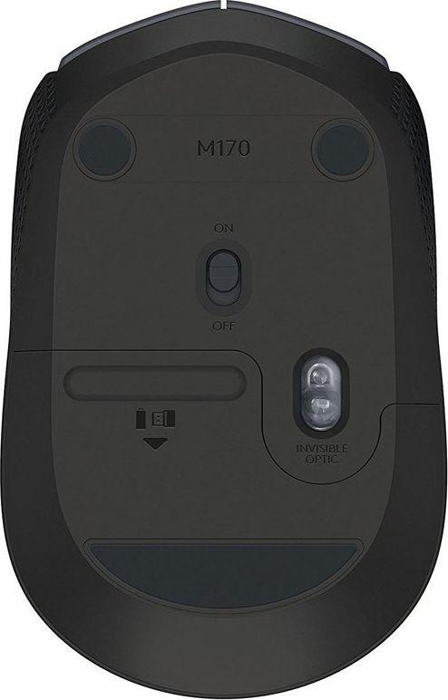 Mysz bezprzewodowa Logitech M170 Szara - obrazek 4