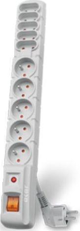 Listwa zasilająca Acar S10  10 gniazd  1.5m  Szara