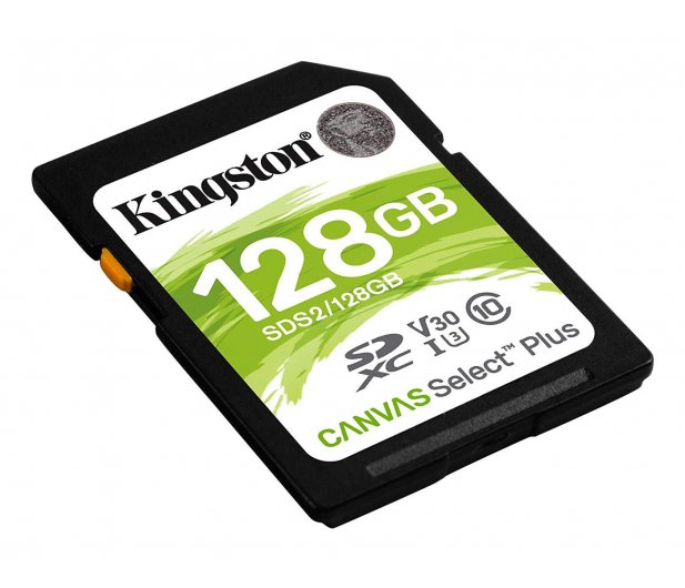 - karta pamieci SD 128GB SDXC Kingston Canvas Select Plus 100MB/s - obrazek 3