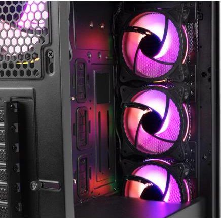 Obudowa Genesis Irid 505 USB 3.0 z oknem, podświetlenie ARGB - obrazek 5