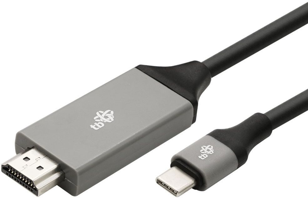 Kabel USB Type-C męski na HDMI męski 2.0 m TB