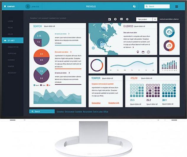 Monitor 24" Eizo EV2495  Biały