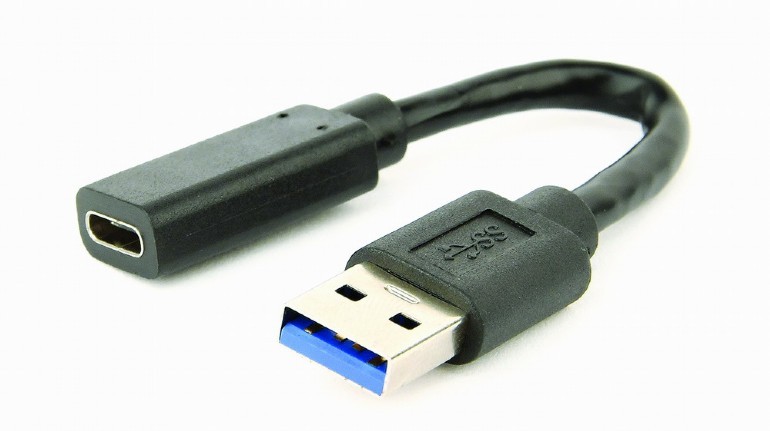 Adapter USB Type-C żeński na USB A męski  Gembird