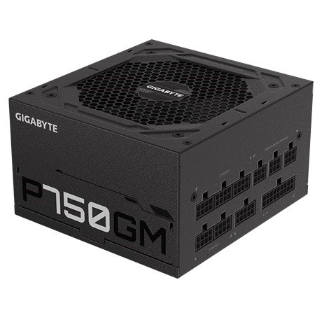 Zasilacz ATX   750W  Gigabyte P750GM Modularny  80 Plus Gold
