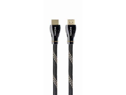 Kabel HDMI męski na HDMI męski  v.2.1   3.0 m  Gembird 8K  Oplot
