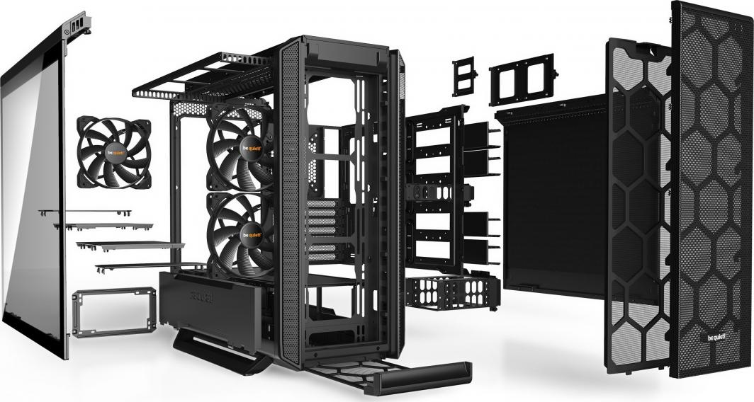 Obudowa Be quiet! Silent Base 802 Window Black - obrazek 5