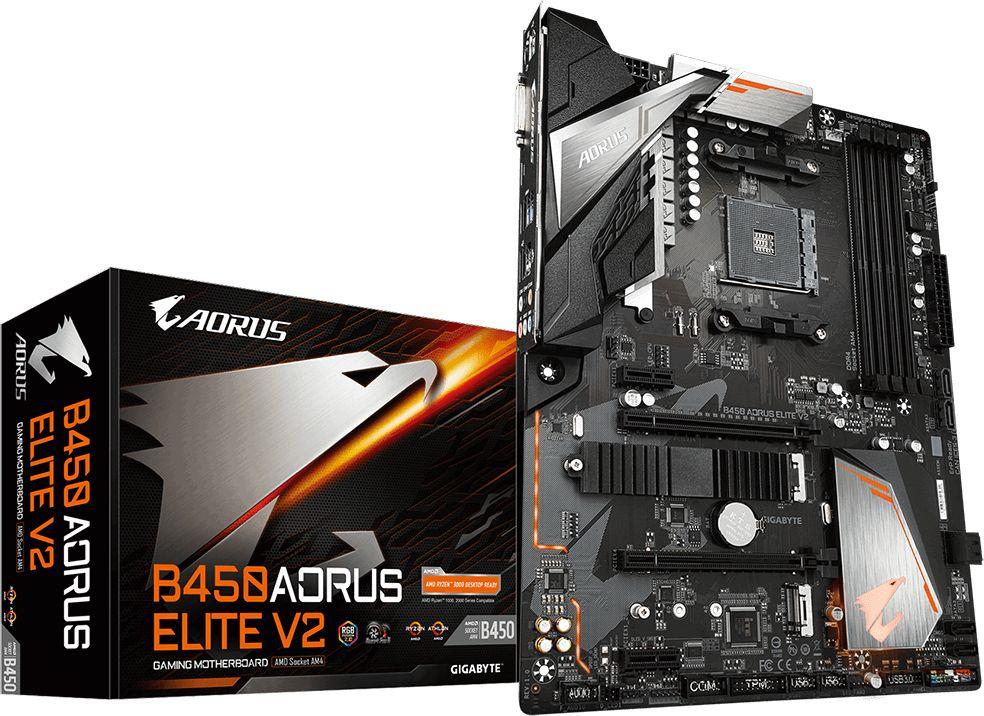 Płyta Socket AM4  Gigabyte B450 AORUS ELITE V2