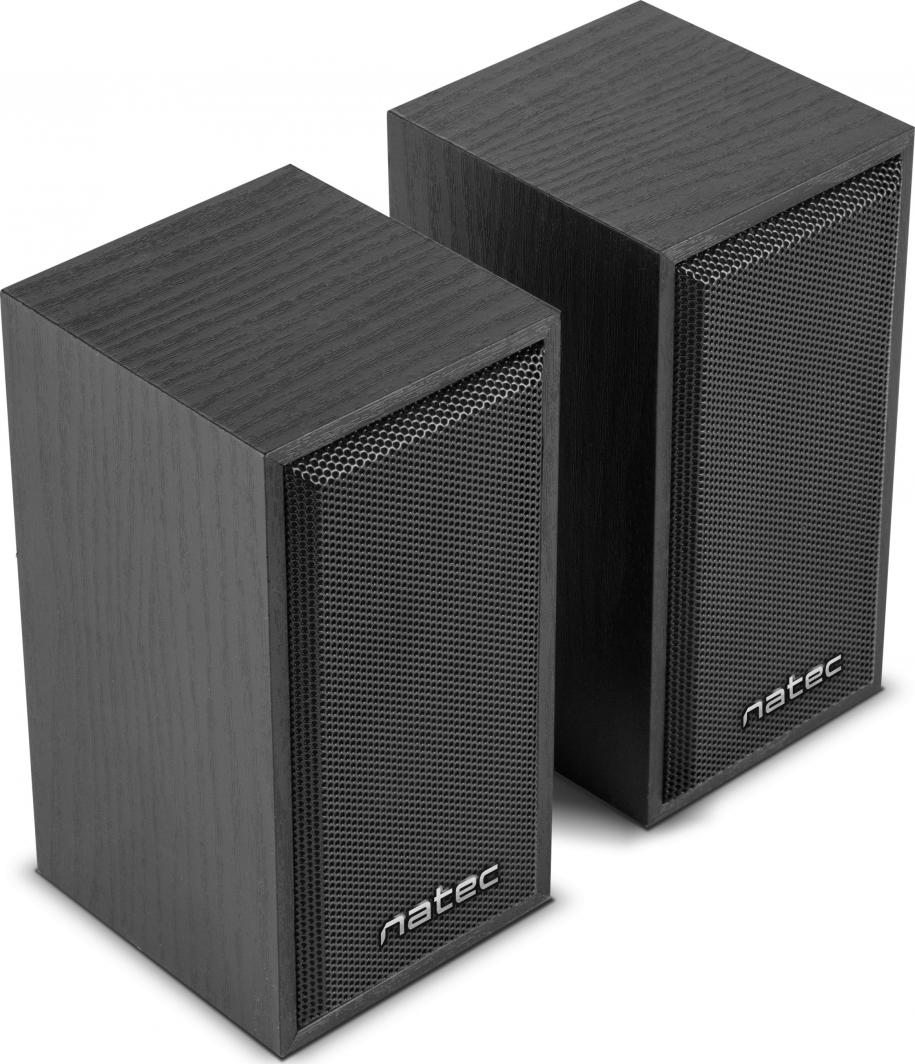 Głośniki Natec Panther 2.0 Czarne - obrazek 2