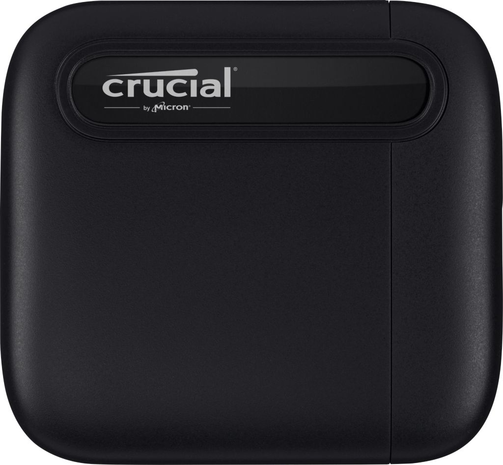 SSD USB 3.2 Type-C  1TB  Crucial X6  Czarny