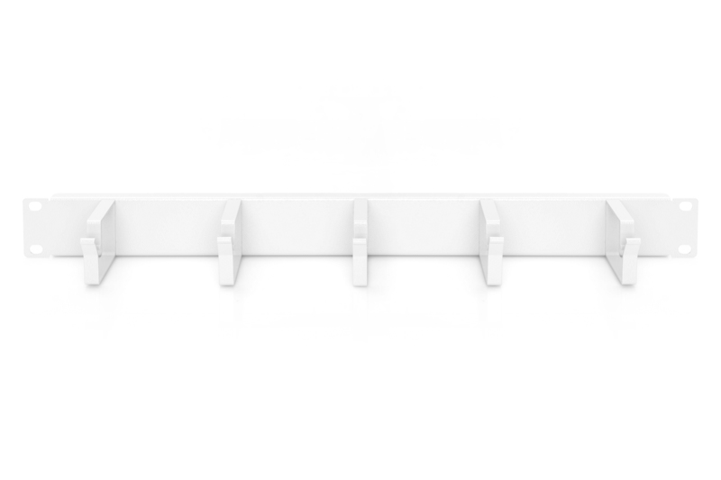 Organizer kabli 19" 1U typu Ring 40x60, RAL 7035 Digitus - obrazek 4