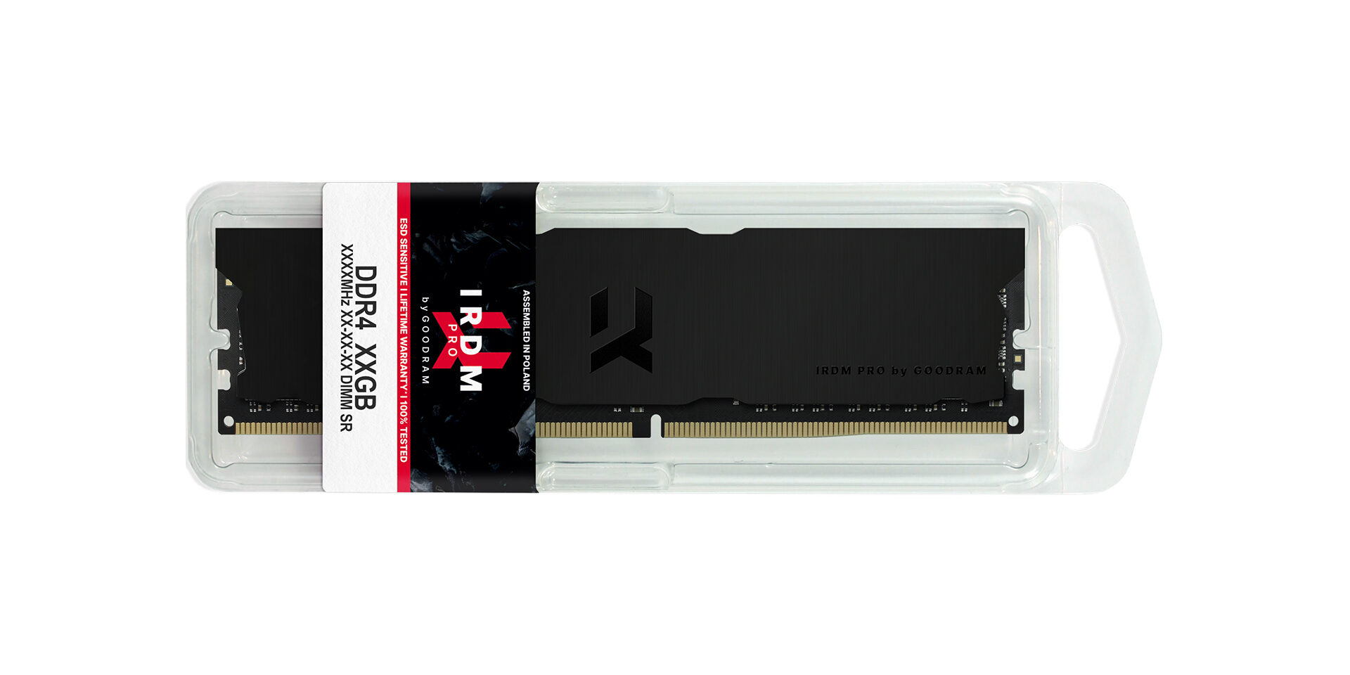DIMM PC-3600 DDR4   16GB      GoodRam IRDM PRO  Czarny  **2 x 8GB** - obrazek 3