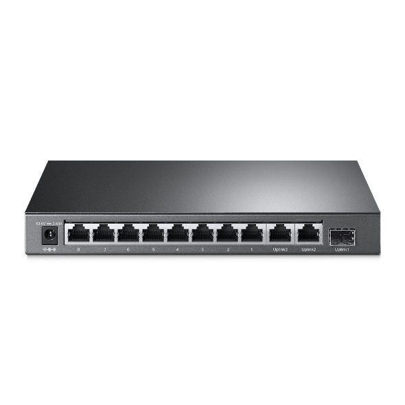 Switch TP-Link TL-SL1311MP 8x10/100 MB/s + 2-Port Gigabit 1xSFP PoE+ - obrazek 3