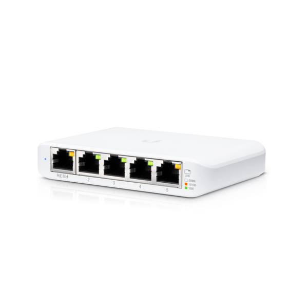 Switch Ubiquiti Flex Mini 5x100/1000Mbit PoE