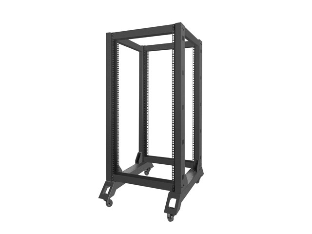 Szafa stojąca Open Rack rack 19''  22U 600x800mm  Czarna  Langberg - obrazek 2