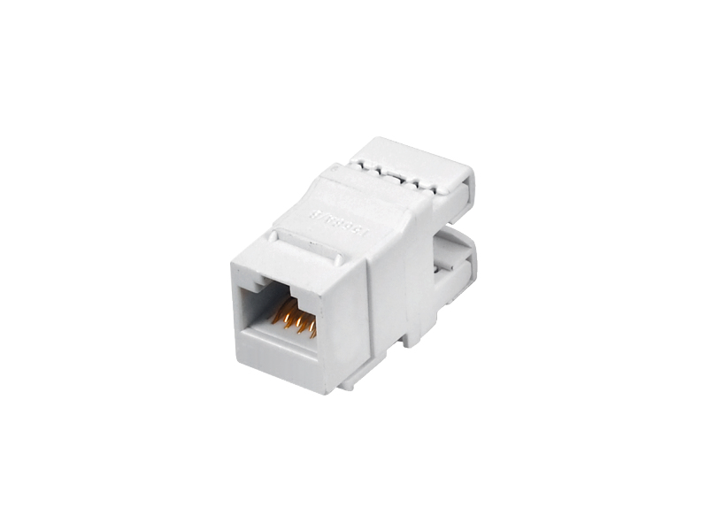 Moduł Keystone RJ45 Cat 5e UTP Biały  Alantec