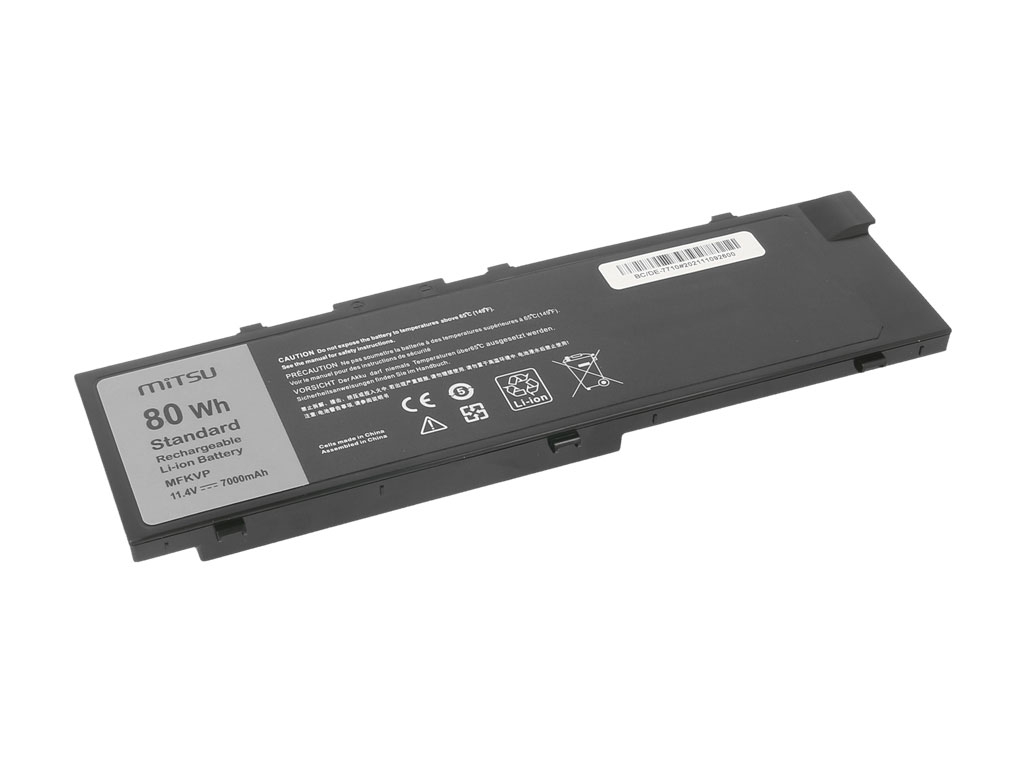 Bateria do laptopa Dell Precision 7510; 7520; 7710; 7720; M7510; M7710  11.4 V  7000 mAh