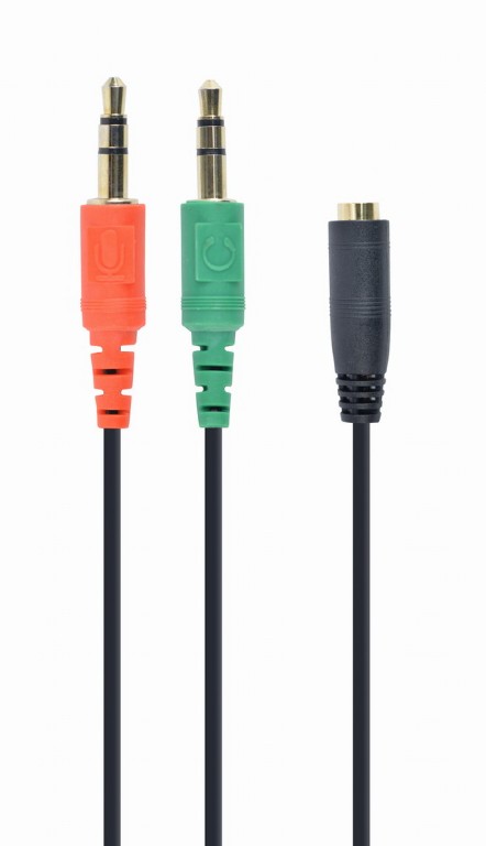 Kabel Audio Mini Jack Stereo żeński na 2 x męski Mini Jack Gembird - obrazek 2